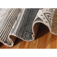 thumbnail image 4 of Casavani Handmade Cotton Durries Bohemian Carpets Multicolor Area Rug 8x8 feet, 4 of 5