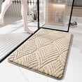 thumbnail image 4 of Shu Velvet Entrance Door Mat Bathroom Slip Mat Bathroom Door Absorbent Foot Mat, 4 of 7