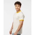 thumbnail image 4 of Tultex T-Shirt à Col Contrastant Unisexe en Jersey Fin, 4 of 7