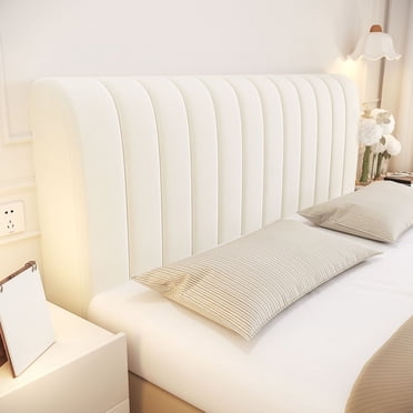 EGNMCR Quilted And Thick Vertical Striped Beds Head Cover Full Cover Beds Head Cover Dirtproof Thin And Thick Beds Head Universal Slightly Elastic And Stretchable Bed head cover