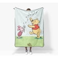 thumbnail image 2 of Winnie the Pooh Kids Silk Touch Fleece Throw, 100% Polyester, 2 of 6