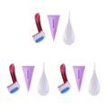 thumbnail image 3 of maskred Shaver Shaping Tool for Smooth Pubic Hair and Skin Easy to Triangle 3Set, 3 of 6