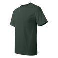 thumbnail image 3 of Hanes ComfortBlend EcoSmart Men`s Crewneck T-Shirt, 3X, Deep Forest, 3 of 8
