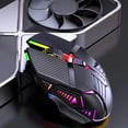 thumbnail image 4 of JilgTeok 3 Packs 4 Vitesses DPI Ajustement RGB Coloré Multi-Appareils Adaptés à la Programmation Macro Connexion Filaire USB Personnalisée Souris de Jeu Accessoires d'Ordinateur Liquidation, 4 of 6