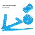 thumbnail image 1 of Peahefy Adjustable Ruler Camber,RC Accessory Blue Adjustable Ruler Adjusting Height And Wheel Rim Camber Tool, RC Accessory, 1 of 8