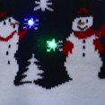 thumbnail image 2 of Christmas Decor Knitted Christmas Hat Cartoon Pattern Light Flashing Cap LED New Year  Gifts, 2 of 4
