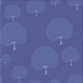 thumbnail image 1 of Ahgly Company Tapis d'Intérieur Lavable en Machine Carré Transitionnel Bleu Saphir, 7 Pieds Carré, 1 of 7