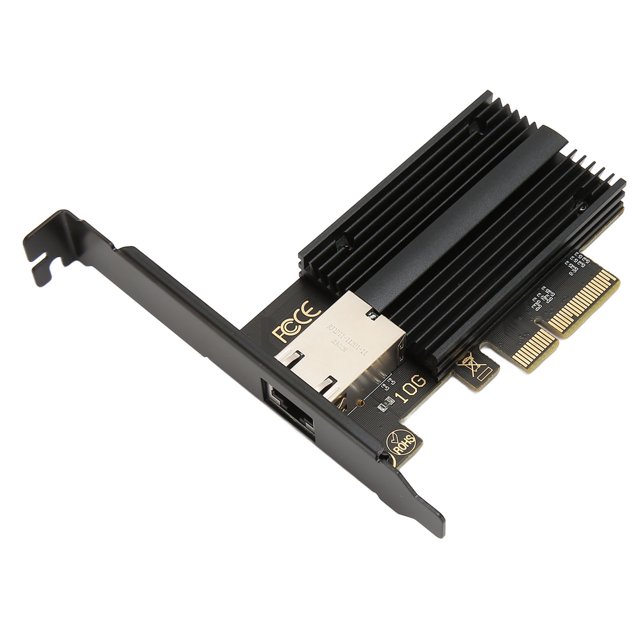 Carte PCIe, Adaptateur Ethernet 10G AQC113C Réveil Multifonctionnel pour Barre Internet