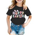 thumbnail image 2 of TZEWGL Cute Shirt For Infnat Cartoon Prints Short Sleeve Round Neck Blouse For Kids size 12-13T, 2 of 3