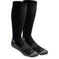 thumbnail image 2 of Chaussettes Mi-Mollet de Compression Légères et Confortables pour Hommes, Noires 2 Paires, Pointure 6-12, 2 of 2