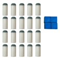 thumbnail image 3 of Lipstore 20x Embouts de Queue de Billard pour Adultes Installation Facile 10 mm, 3 of 8