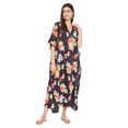 thumbnail image 2 of Caftans Longs pour Femmes Grande Taille Robe Caftan Robe de Soirée Fête Été Plage Robe d'Été Manches Kimono Longues Robes Décontractées en Ligne, 2 of 7