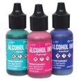thumbnail image 2 of Tim Holtz Alcohol Ink .5oz 3/Pkg-Beach Deco-Flamingo/Patina/Amethyst, 2 of 4
