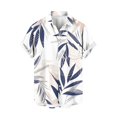 thumbnail image 4 of Pisexur T-shirts pour Hommes, Mode Décontractée Imprimée avec Poche, Boutons, Manches Courtes, Col Rabattu, Chemise de Golf Bleue, 2TG, 4 of 7