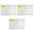 thumbnail image 2 of 3 Pcs Autocollants de Piano d'Introduction Autocollants de Clavier de Piano, 2 of 8