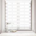 thumbnail image 1 of Cordless Zebra Blinds Window Shades Day and Night Shades for Light Control Dual Layer Light Filtering Sheer Blinds out Window Treatments, 1 of 7