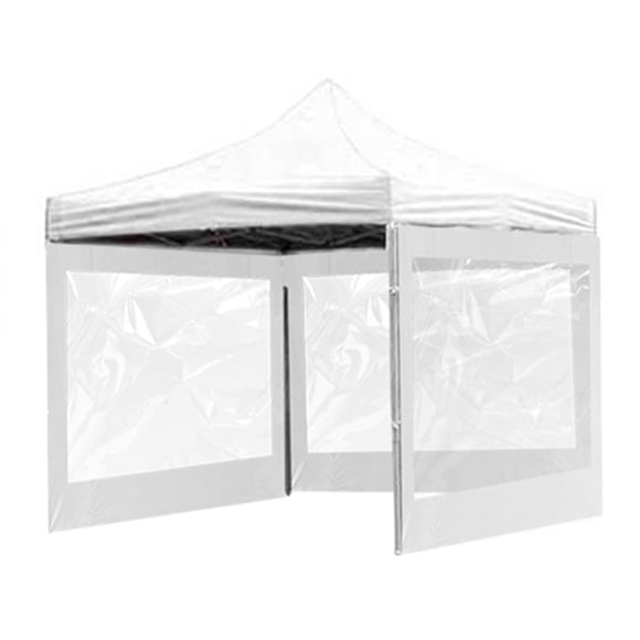 Riforla Tente de Fête Camping Auvent Déco Auvent Extérieur Toile de Tente Tissu Oxford Imperméable Imperméable Toile d'Ombre Patio Extérieur Jardin Cour Arrière pour Voyage en Plein Air Blanc