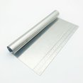 thumbnail image 2 of Ergonomic Handle Stainless Steel Pastry Scraper Quick and Efficient Cutting big, 2 of 8