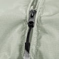 thumbnail image 3 of Veste Zippée Blanche pour Femmes, Entraînement Athlétique, Randonnée, Jogging, Sortie, à Capuchon, Tenue pour Femmes avec Capuchon, Imperméable, Unie, Hiver Automne, Tenue 2025, Vêtements, Mode, m, 3 of 4
