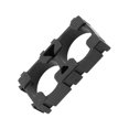 thumbnail image 4 of Langgg Rechargeable Battery Holder Li-ion Battery Cells Combined Frame ABS Plastic Bracket Stand, 2-slot, 4 of 7