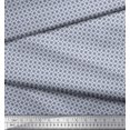 thumbnail image 2 of Soimoi Blue polyester Crepe Fabric Artistic Geometric Print Fabric by Yard 42 Inch Wide, 2 of 5