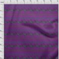 thumbnail image 3 of oneOone Georgette Viscose Fabric Floral & Peacock Block Fabric Prints By Yard 42 Inch Wide, 3 of 4