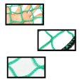 thumbnail image 3 of Bungee Cargo Net 6.5' x 9.8' Mesh Net Carabiners Truck Bed Pickup Fit for Boat RV, 3 of 9