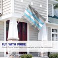 thumbnail image 2 of Anley Drapeau de Fierté Demigender Demiguy 3x5 Foot - Drapeaux LGBT Demiman, 2 of 6
