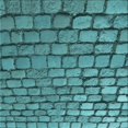 thumbnail image 1 of Ahgly Company Machine Washable Indoor Square Transitional Turquoise Green Area Rugs, 6' Square, 1 of 7