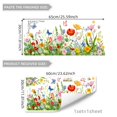 thumbnail image 2 of Floral Bouquet Window Cling Stickers Reusable Removable Decorative Film for Home, 2 of 4