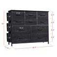 thumbnail image 4 of Ourlova Commode Moderne pour Chambre avec 10 Tiroirs Commode en Tissu Tiroir de Rangement avec Poches Latérales pour Chambre d'Enfant Garde-Robe Couloir Entrée Salon, 4 of 8