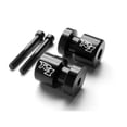 thumbnail image 1 of Krator R1 Logo Black Swingarm Spool Sliders Motorcycle Compatible with Yamaha XV250 Virago 2007, 1 of 3