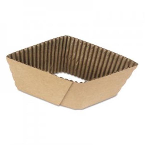 Boardwalk BWK1020SLEEVE Cup Sleeves, Fits 10-20 oz Hot Cups