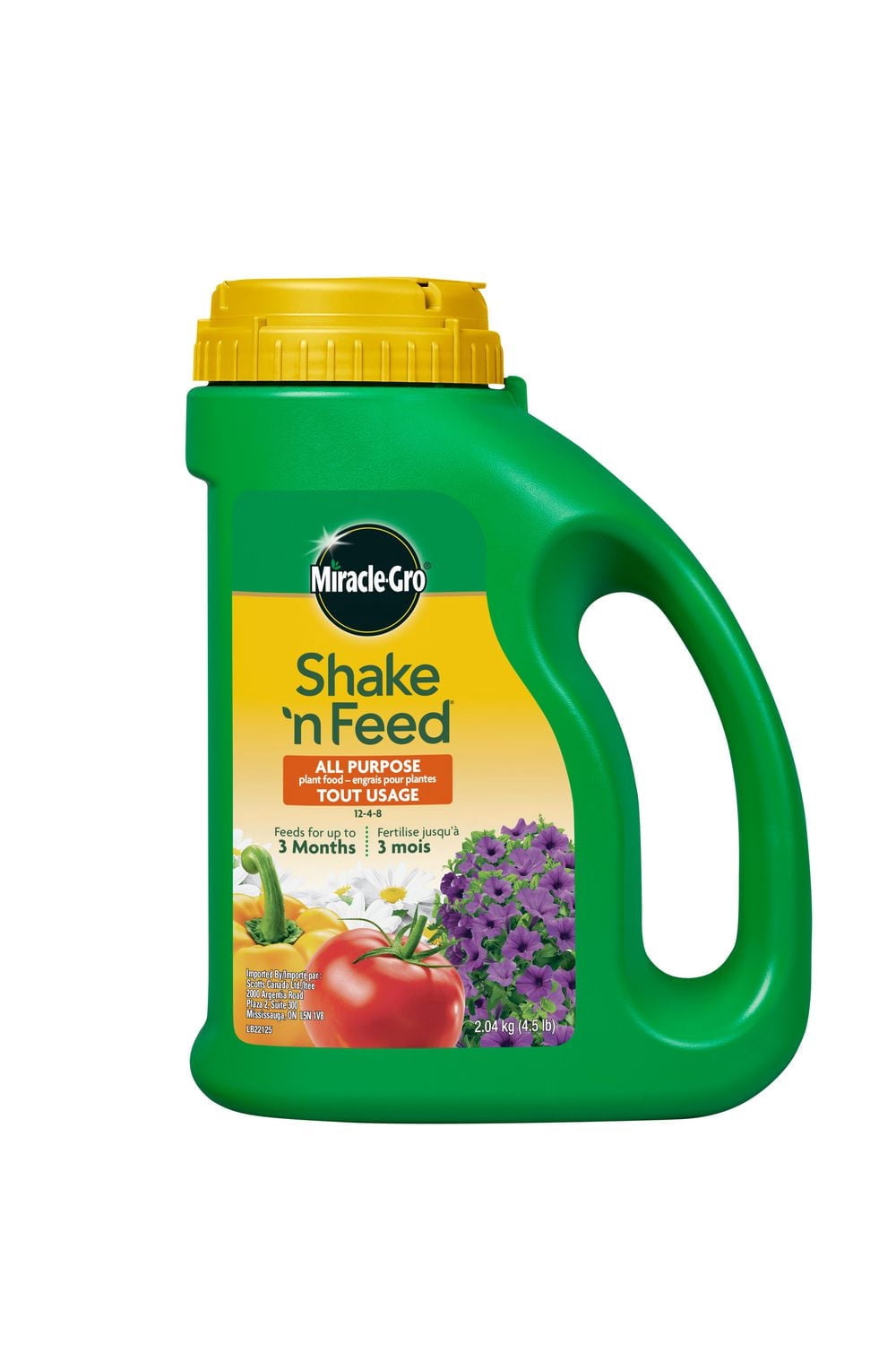Miracle-Gro Shake N Feed engrais pour plantes tout usage 12-4-8 2.04 Kg