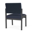 thumbnail image 5 of Lenox Steel Reception Waiting Guest Chair / Charcoal Steel / Blue / Blue, 5 of 5