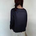 thumbnail image 4 of Womens Lightweight Summer Cardigan Rash Guard Long Sleeve Cover Up Open Front Wrap Cover Up Loungwear Sun Shawl, 4 of 7