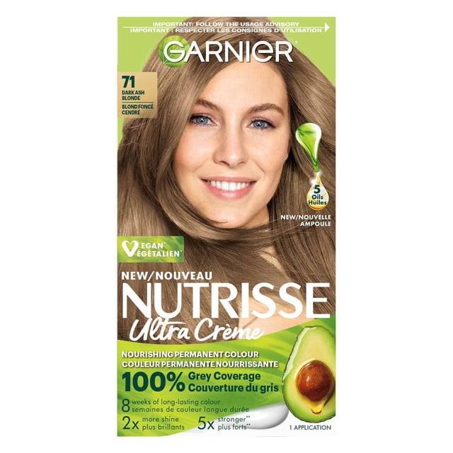Garnier Nutrisse Ultra Crème, Coloration Permanente, Longue-Durée, 1 unité