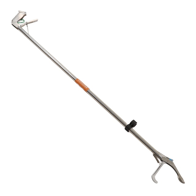 Snake Tong Foldable Self Lockable Stainless Steel Strong Safe Reptile Grabber Catcher Snake Handling Tool