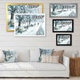 thumbnail image 4 of Designart Winter Park At Christmas Traditional Framed Wall Art, 4 of 4