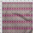 thumbnail image 3 of oneOone Silk Tabby Fabric Geometric Ikat Print Fabric By Yard 42 Inch Wide, 3 of 4