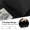 thumbnail image 4 of Unique Bargains Silky-Soft Pillowcase Microfiber Body Pillow Case Cover with Envelope Closure, 4 of 9