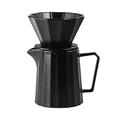 thumbnail image 1 of Pour over Coffee Maker Set Vintage Ceramic Pour over Coffee Dripper Set Coffee Filters,for Home Cafe Restaurant Camping, 1 of 6