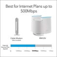 thumbnail image 4 of Orbi Mesh WiFi System with Satellite and Orbi Voice Smart Speaker by NETGEAR, 4 of 6