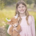 thumbnail image 4 of World's Softest Plush Highlandee Cow, Lushee, Large, 4 of 6