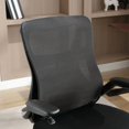 thumbnail image 4 of La-Z-Boy Mid-back Mesh Office Chair, Black, 4 of 5