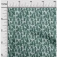 thumbnail image 2 of oneOone Silk Tabby Dark Green Fabric Tropical Sewing Craft Projects Fabric Prints By Yard 42 Inch Wide, 2 of 4