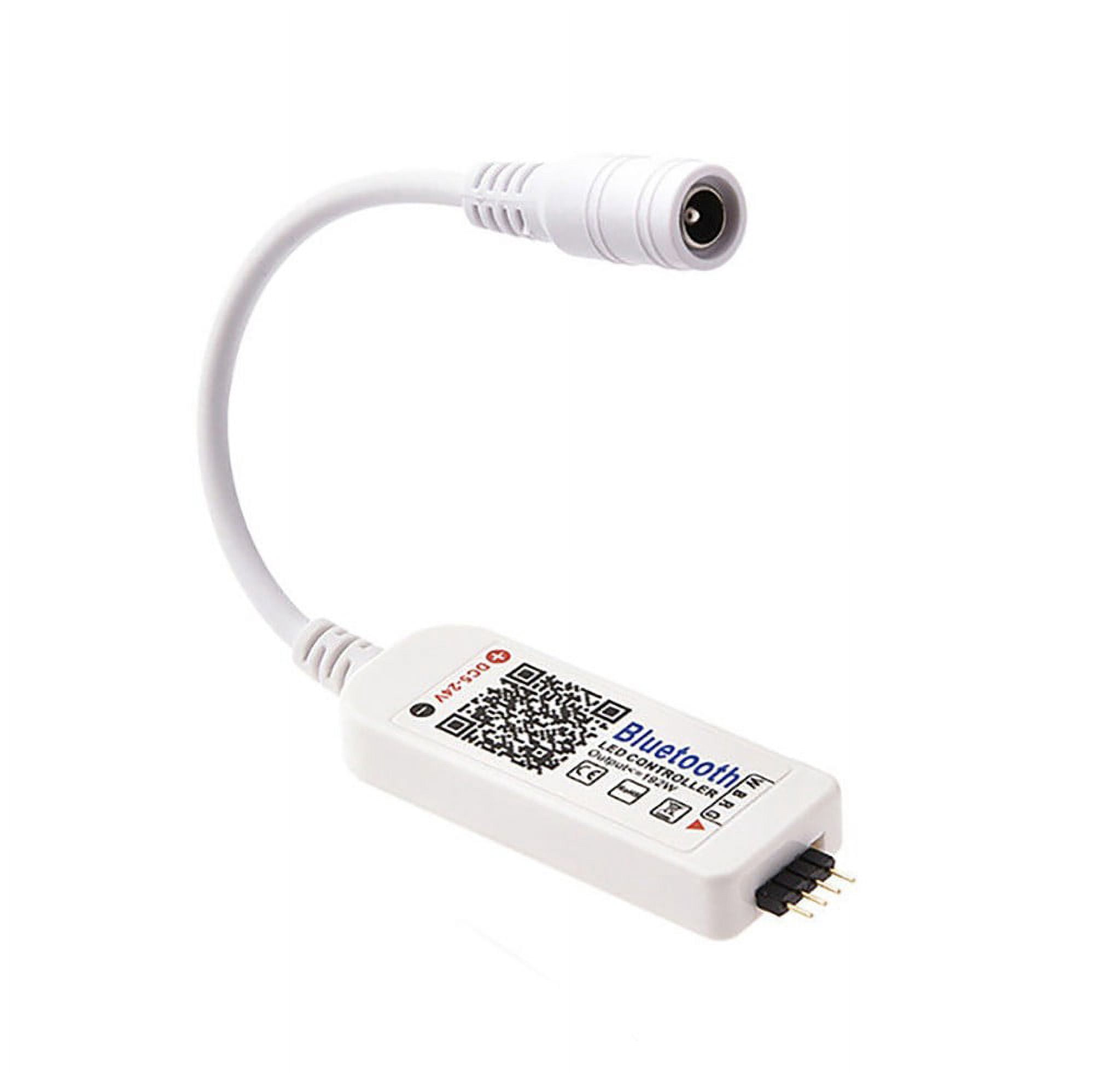 Color Changing Led Strip Lights Mini Bluetooth/Wifi Led Controller&Remote for 5050 3528 Rgb/Rgbw Led Strip Light Led Color Changing Strip Lights Strip Led Lights with Remote