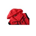 thumbnail image 4 of INSPIRE CHIC Men's Vest Hoodie Zip Up Sleeveless Drawstring Hooded Vest 38 Red, 4 of 8