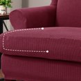 thumbnail image 3 of Becaristey 2piece Stretch Wing Chair Slipcover Extend Lifespan Of Wingback Chair Sofa Protector Fitting Unique blue, 3 of 6