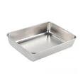 thumbnail image 1 of Rectangular Stainless Steel Meal Tray - Oven & Fridge Safe Food Storage Container for Camping & Picnics, 1 of 7